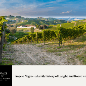 Angelo Negro – a family history of Langhe and Roero wines Lauantai 25.10. klo 17–18